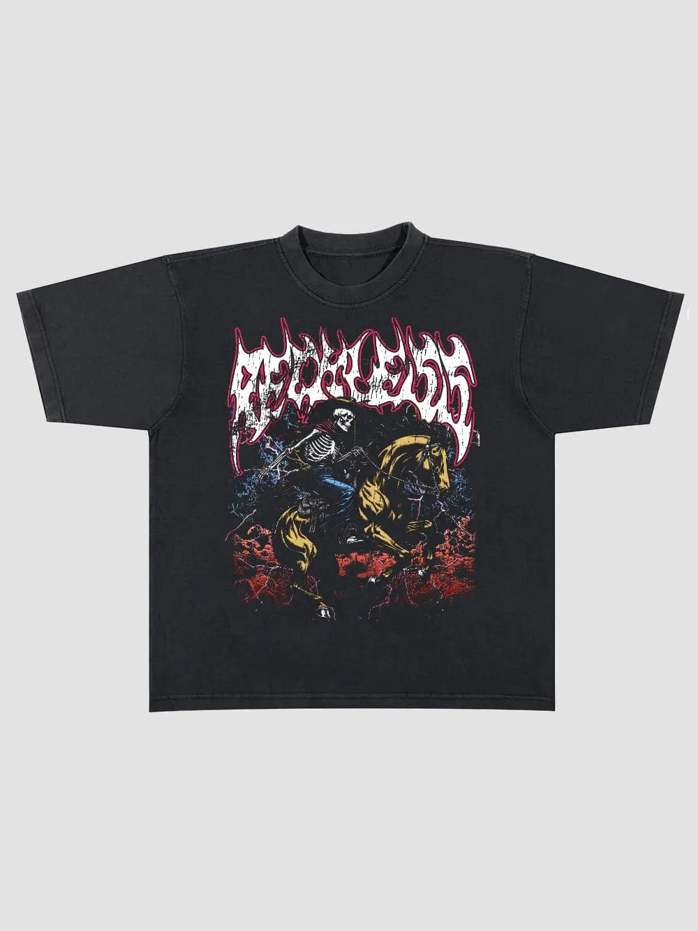 Hellrider Tee - Black sold by Young & Reckless