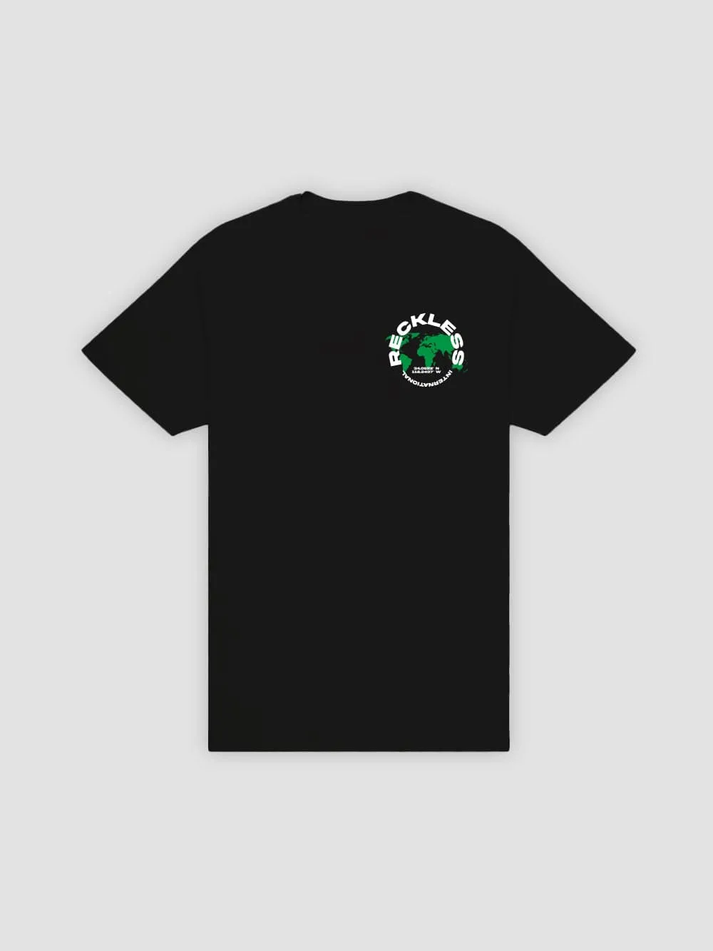 Globe Tee - Black sold by Young & Reckless product image thumbnail 2