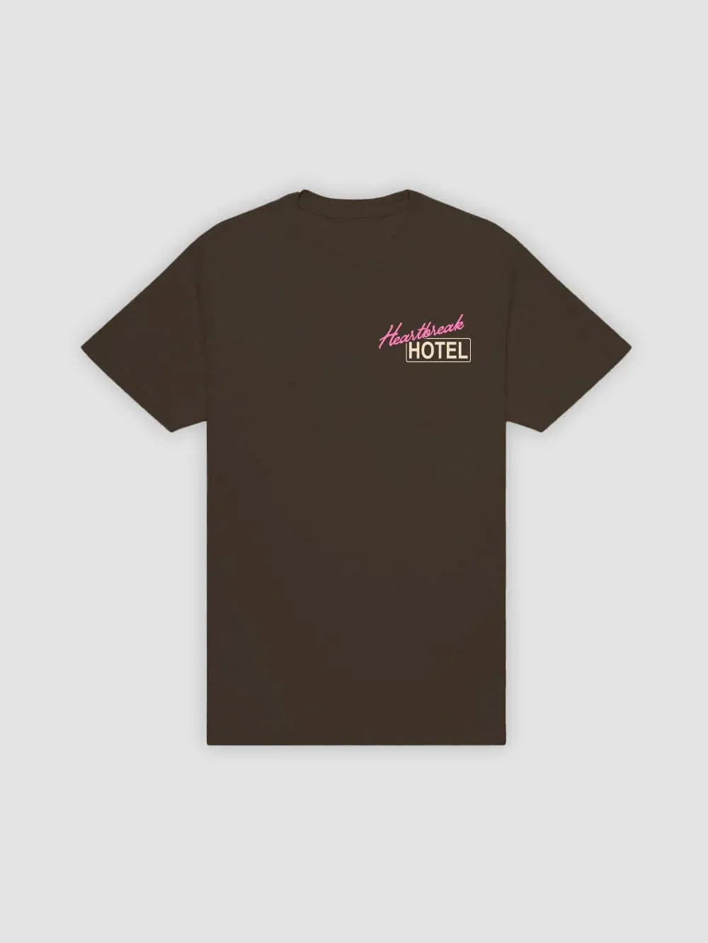 Heartbreak Hotel Tee - Dark Chocolate sold by Young & Reckless product image thumbnail 2