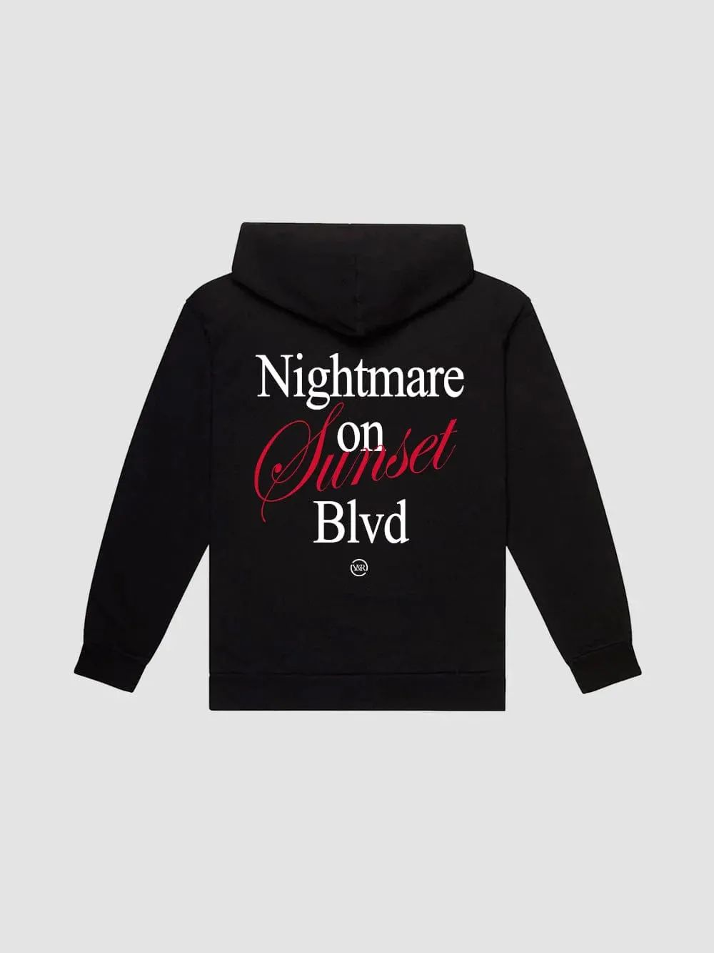 Nightmare on Sunset Hoodie - Black sold by Young & Reckless