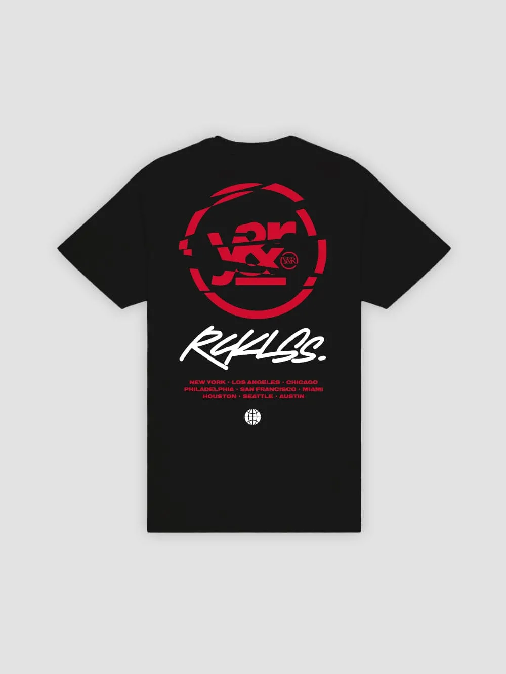 Deface Tee - Black sold by Young & Reckless