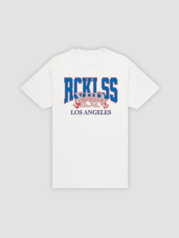 Banner Tee - White sold by Young & Reckless