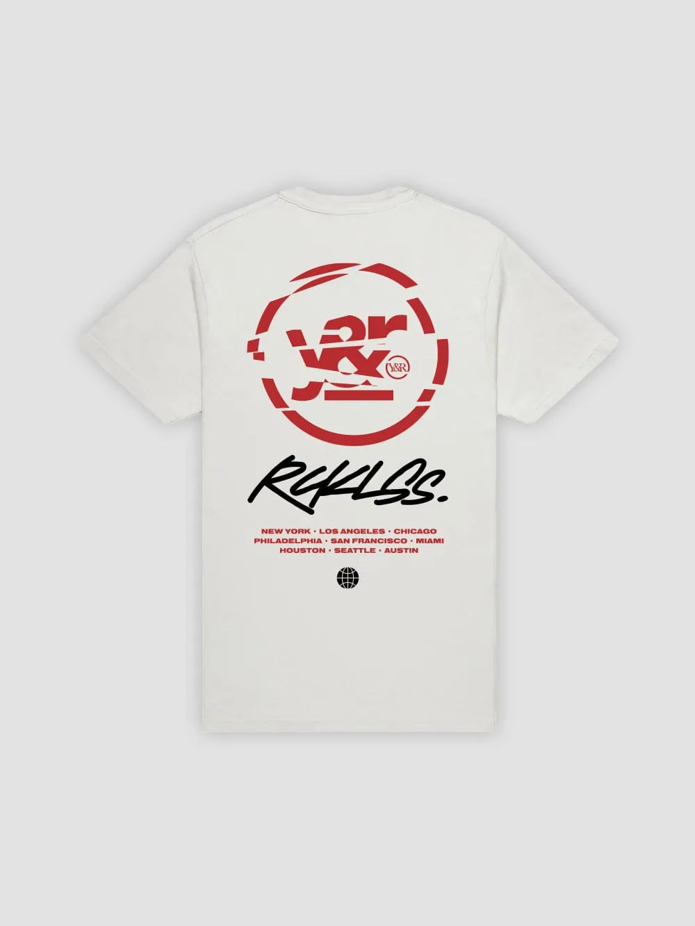 Deface Tee - Natural sold by Young & Reckless