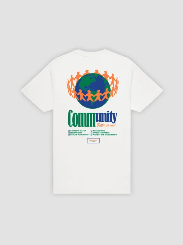 Better As One Tee - White made by Young & Reckless