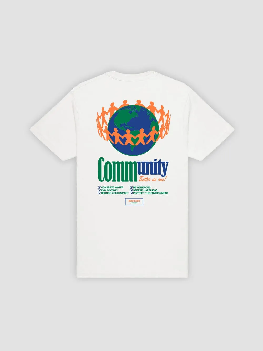 Better As One Tee - White sold by Young & Reckless
