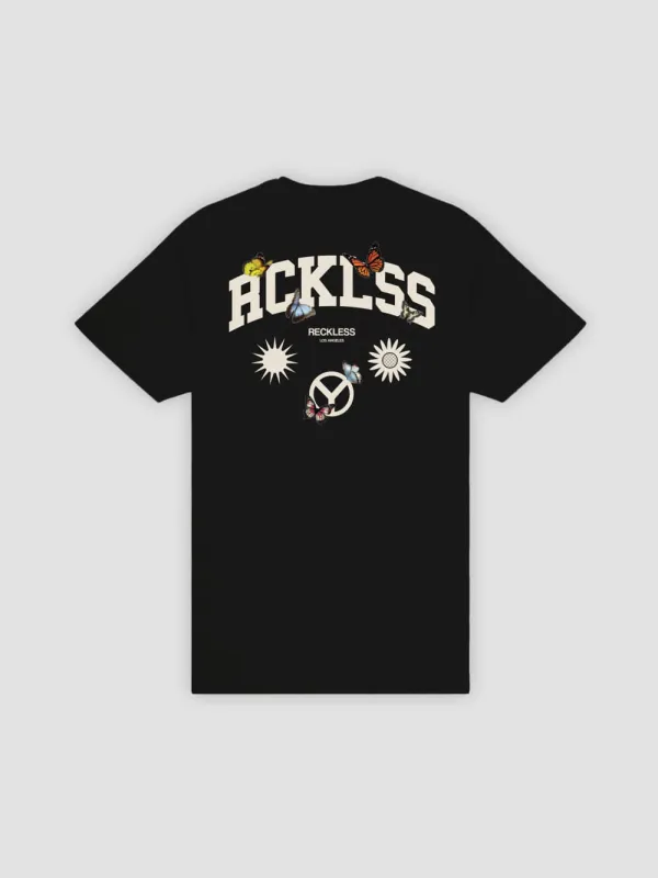 Peace and Love Tee - Black sold by Young & Reckless