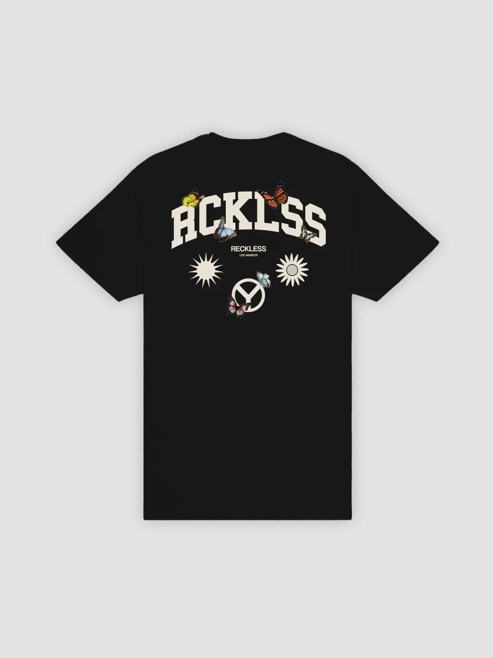 Peace and Love Tee - Black sold by Young & Reckless