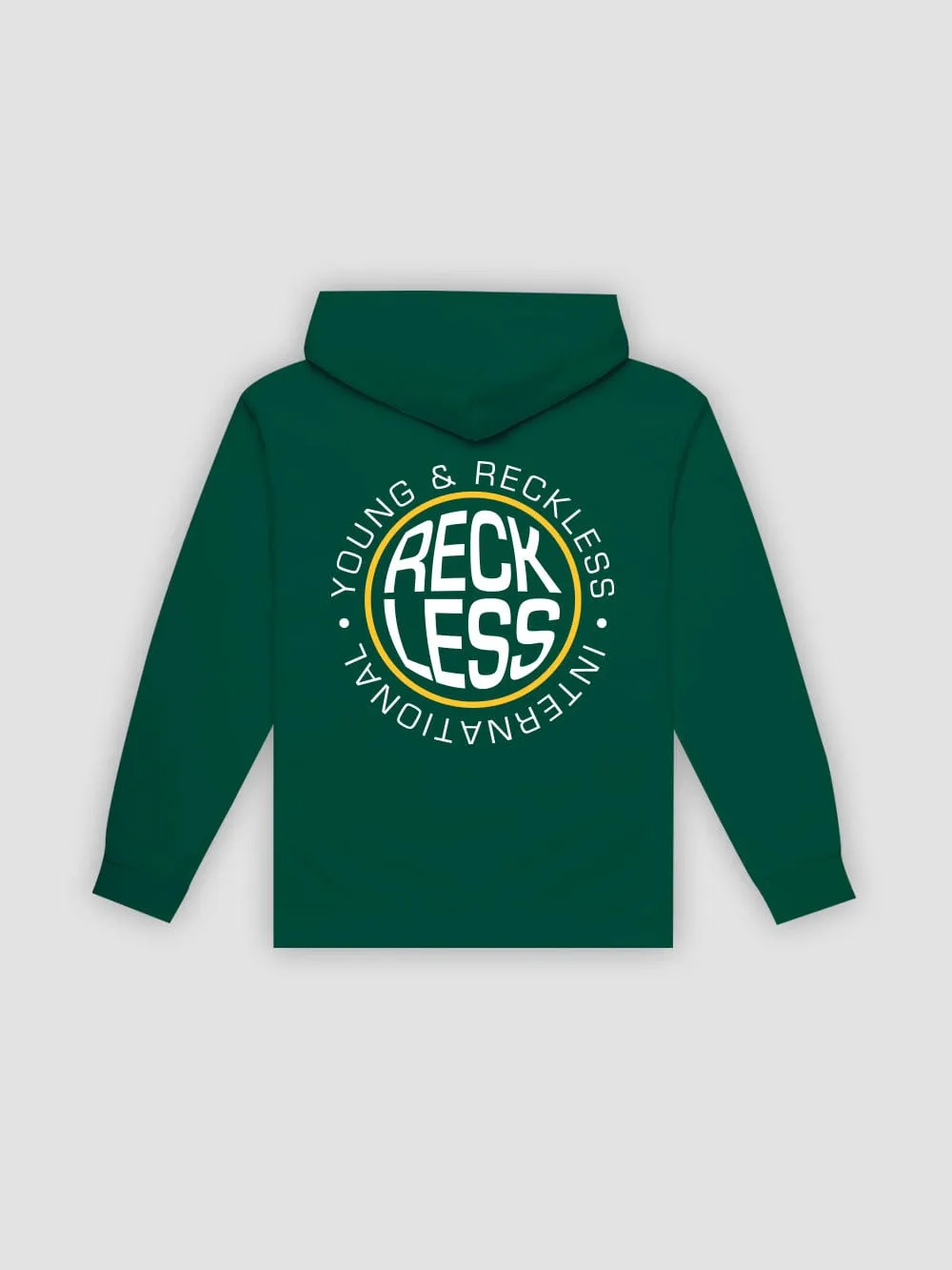 Inflate Hoodie - Forest Green sold by Young & Reckless