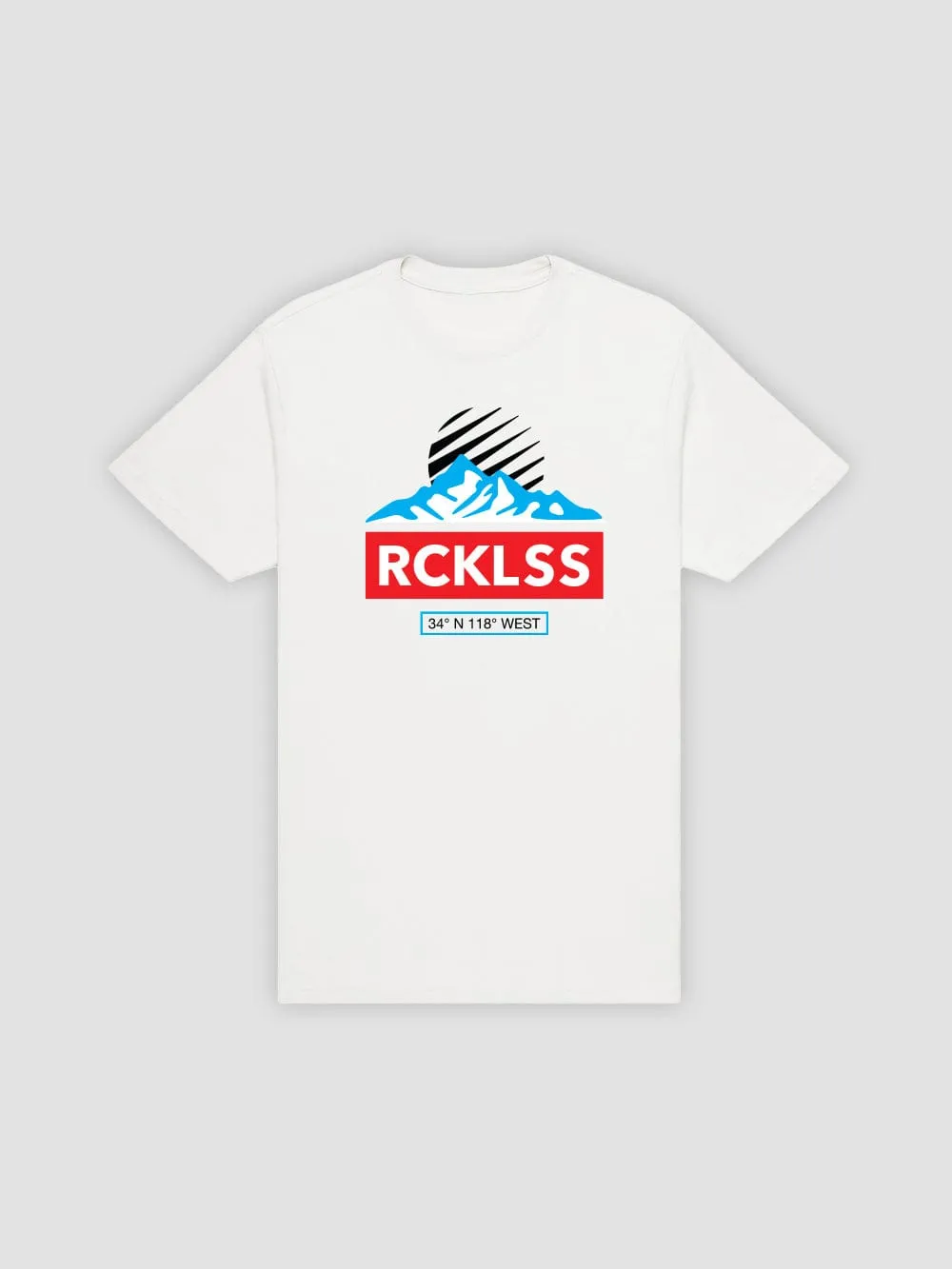 Vertex Tee - White sold by Young & Reckless