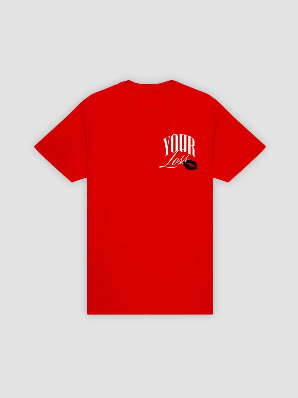 Your Loss Tee - Red sold by Young & Reckless product image thumbnail 2