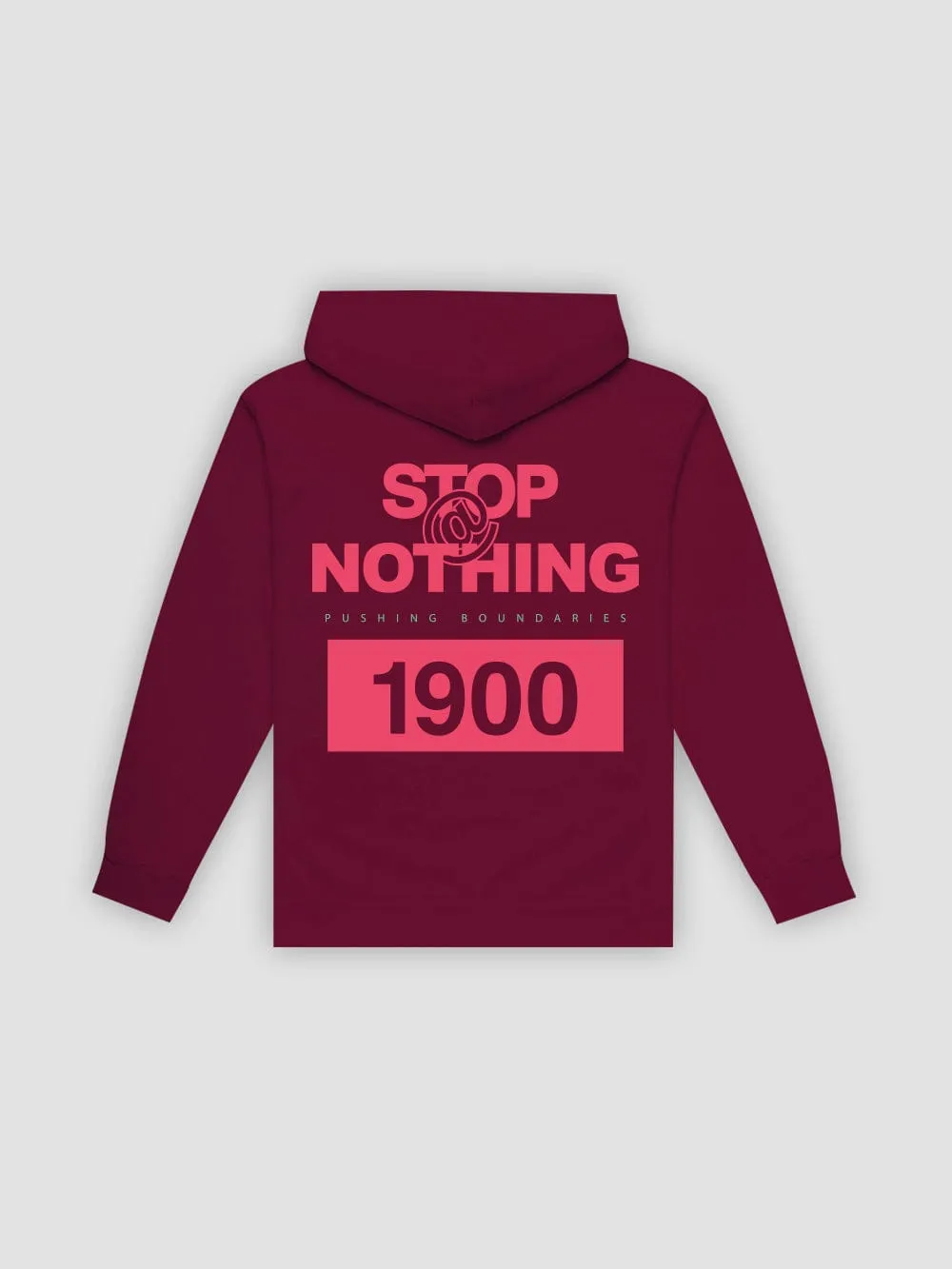 Fast Track Hoodie - Maroon sold by Young & Reckless