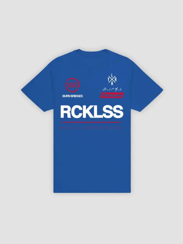 Fast Track Tee - Royal Blue sold by Young & Reckless