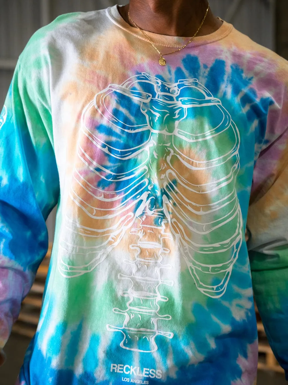 Framework Long Sleeve - Tie Dye sold by Young & Reckless product image thumbnail 4