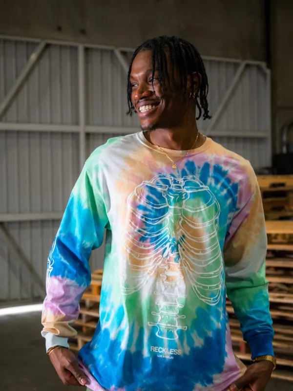 Framework Long Sleeve - Tie Dye sold by Young & Reckless