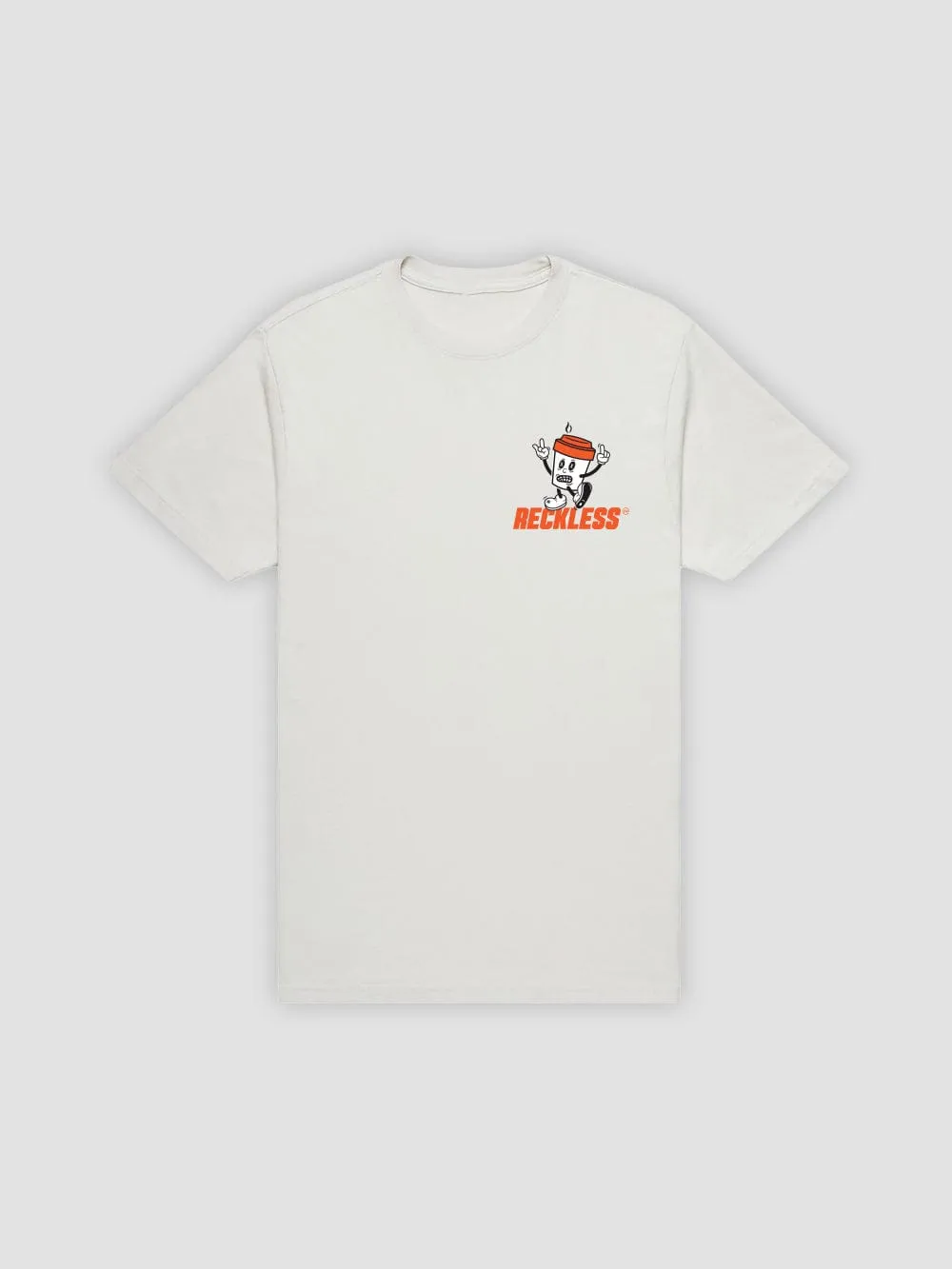 Cracked Tee - Natural sold by Young & Reckless product image thumbnail 2