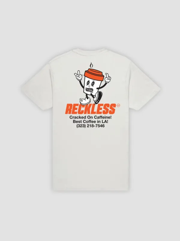 Cracked Tee - Natural sold by Young & Reckless