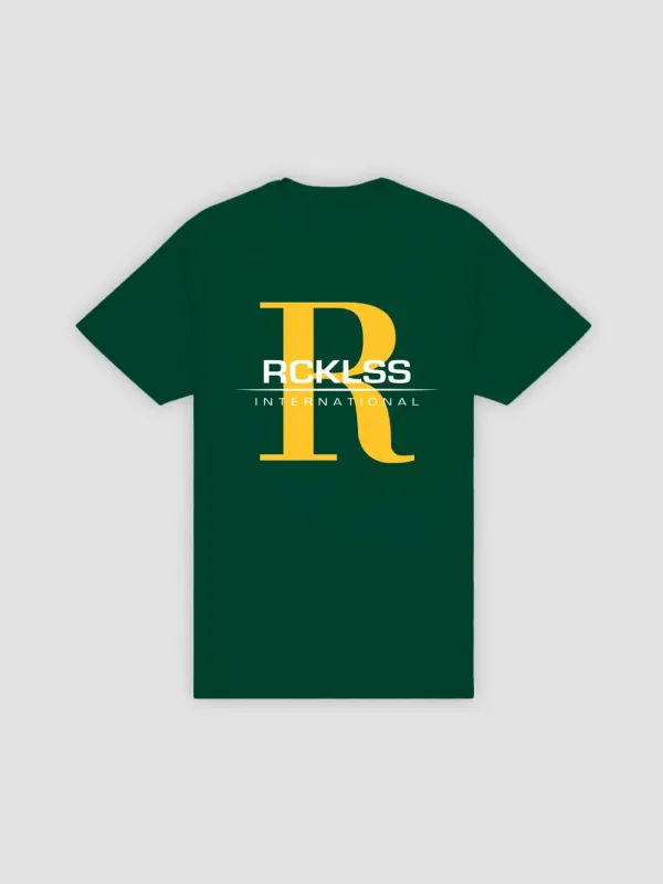 Marina Tee - Forest Green made by Young & Reckless