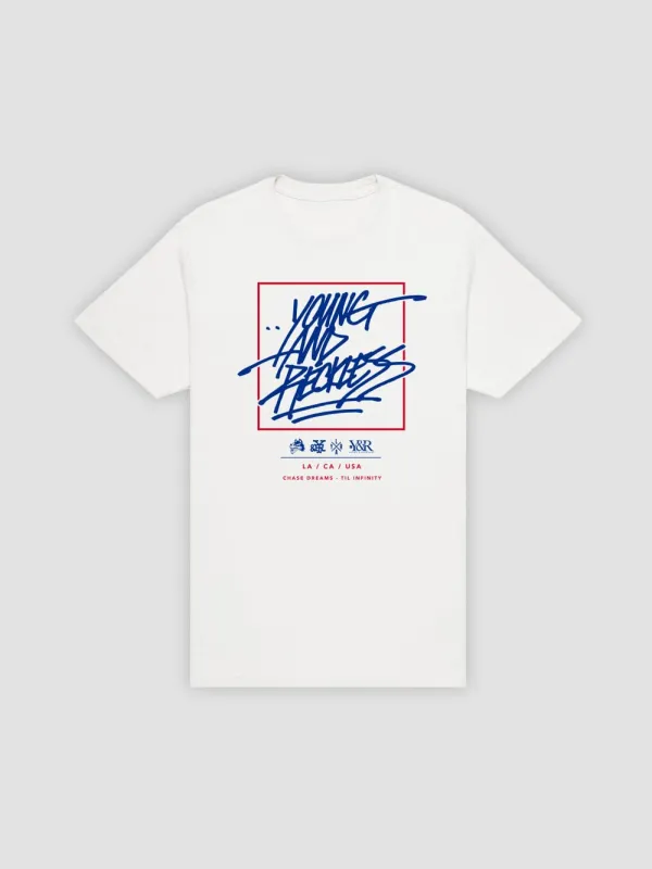 Off Limits Tee - White sold by Young & Reckless