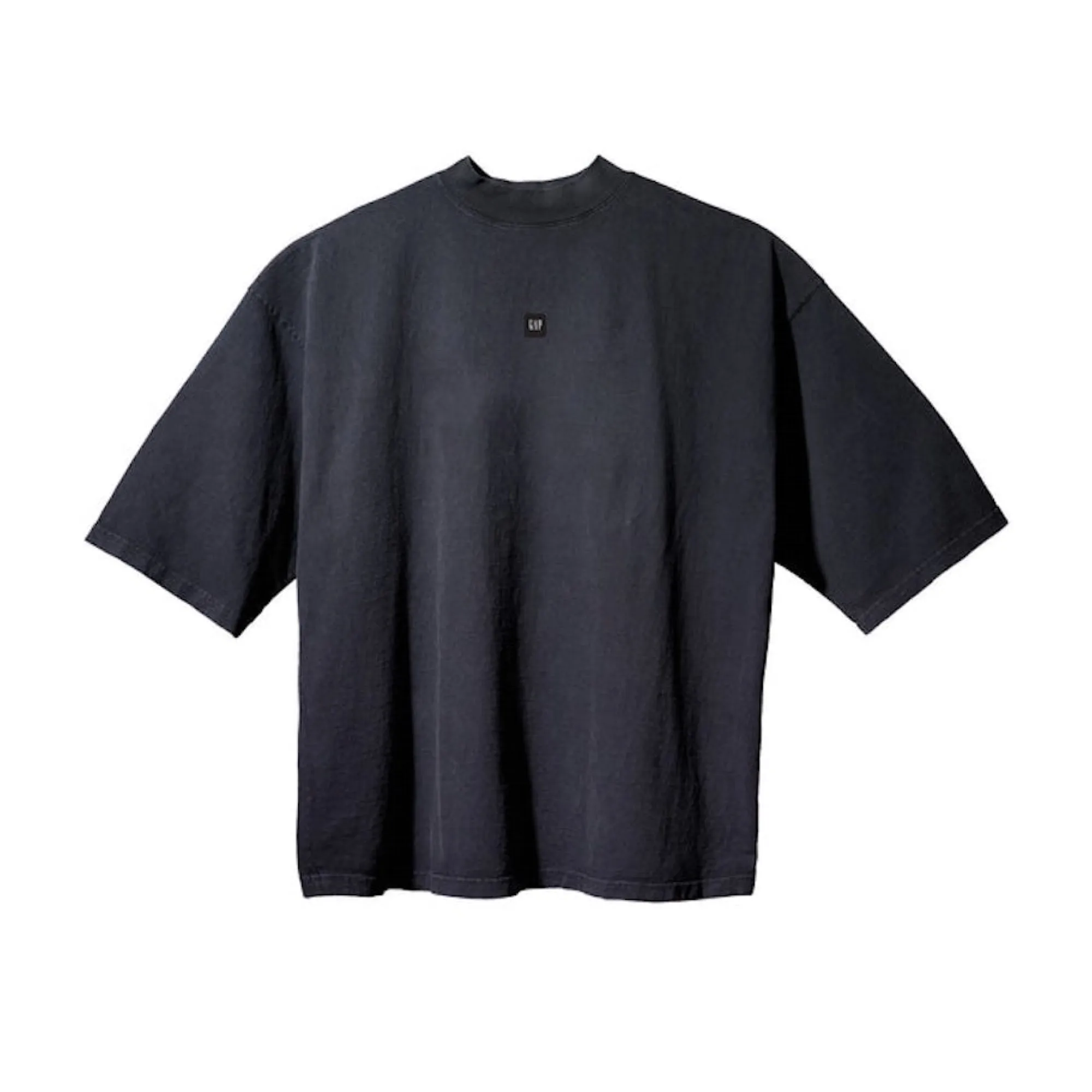 Yeezy Gap Engineered by Balenciaga Logo 3/4 Sleeve Tee - Black sold by Young & Reckless
