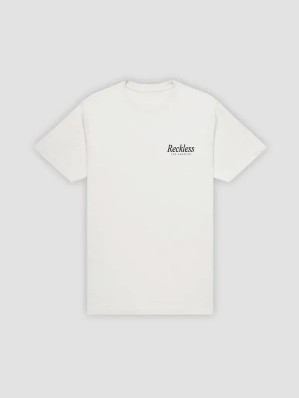 Sincerely Tee - White sold by Young & Reckless