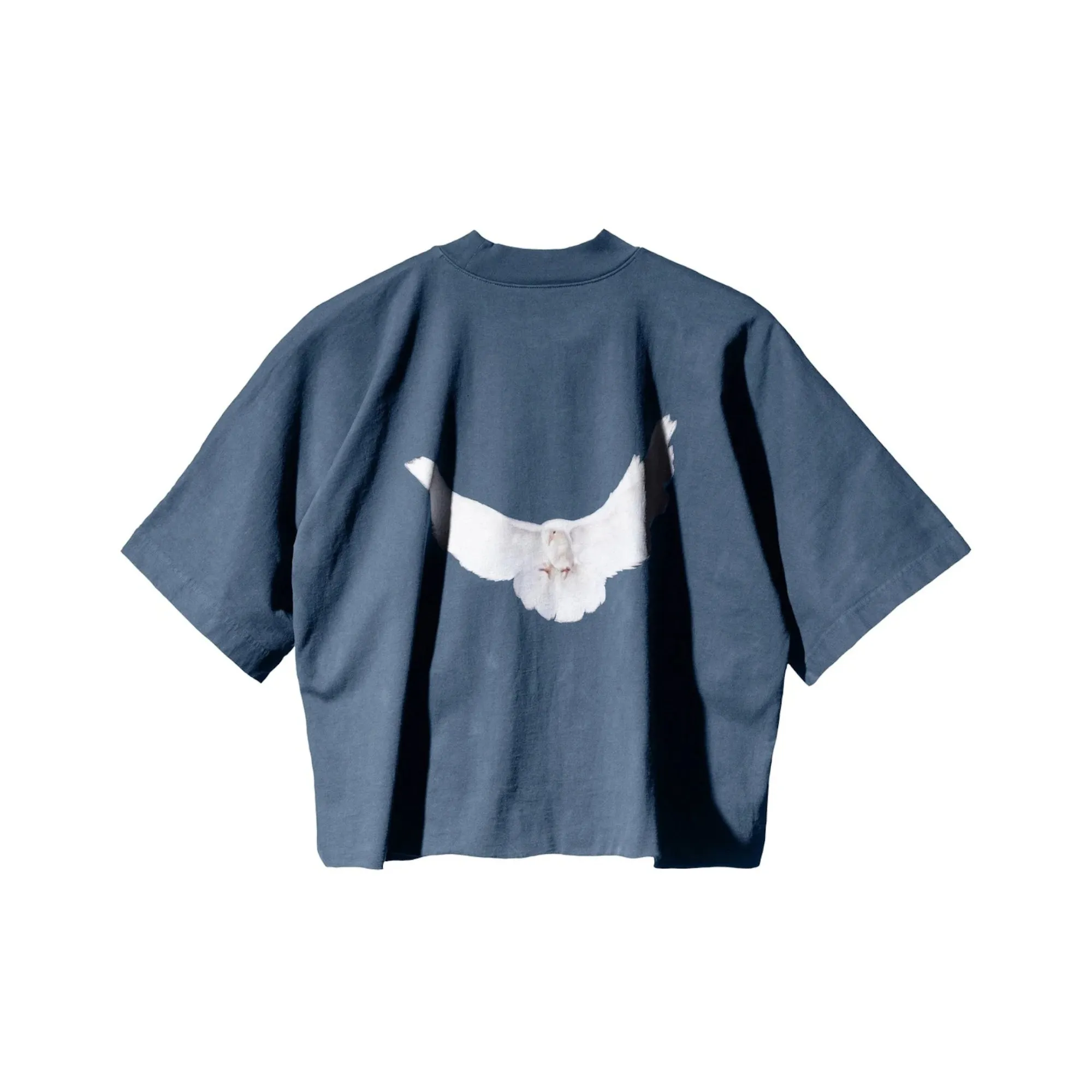 Yeezy Gap Engineered by Balenciaga Dove No Seam Tee - Dark Blue sold by Young & Reckless product image thumbnail 2