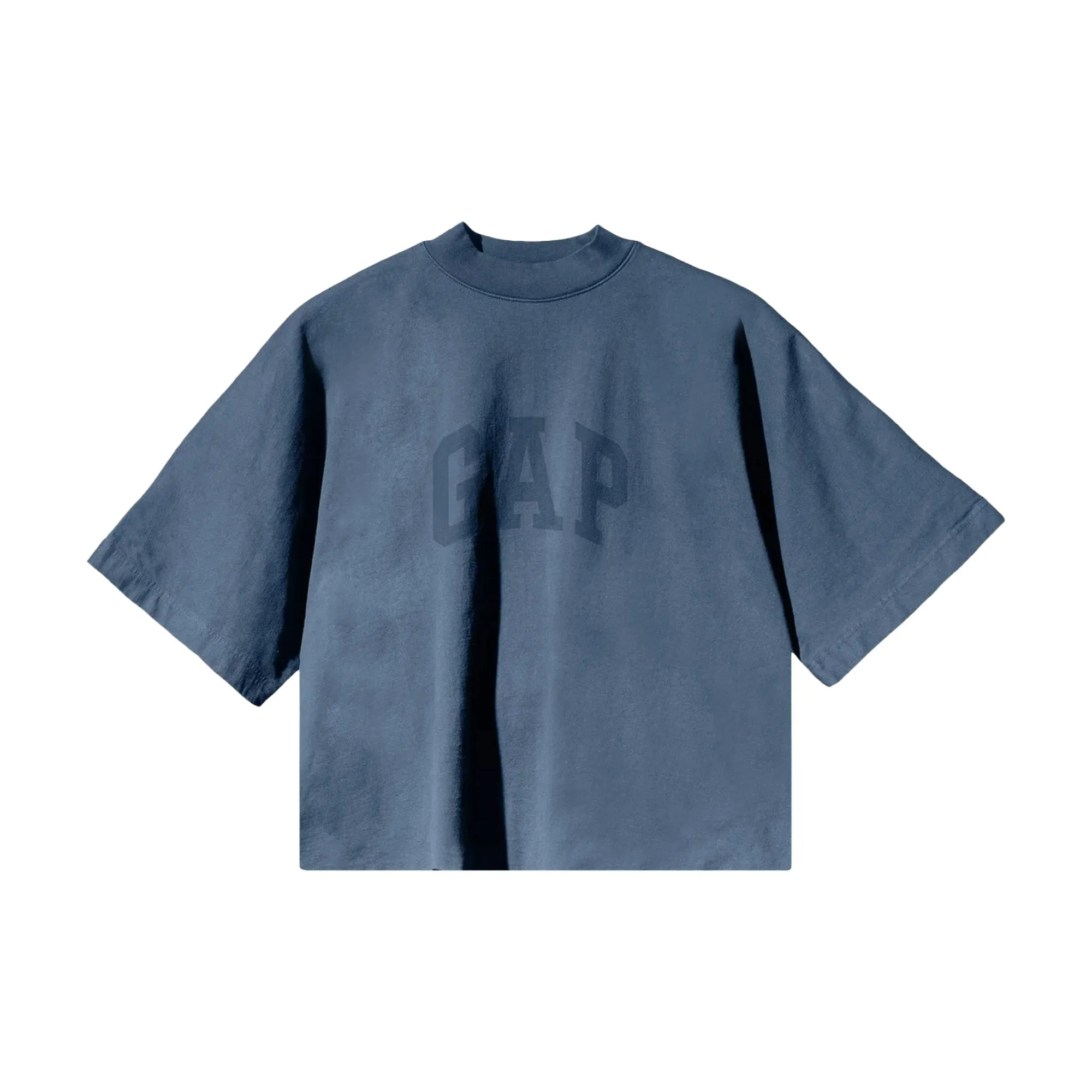 Yeezy Gap Engineered by Balenciaga Dove No Seam Tee - Dark Blue sold by Young & Reckless