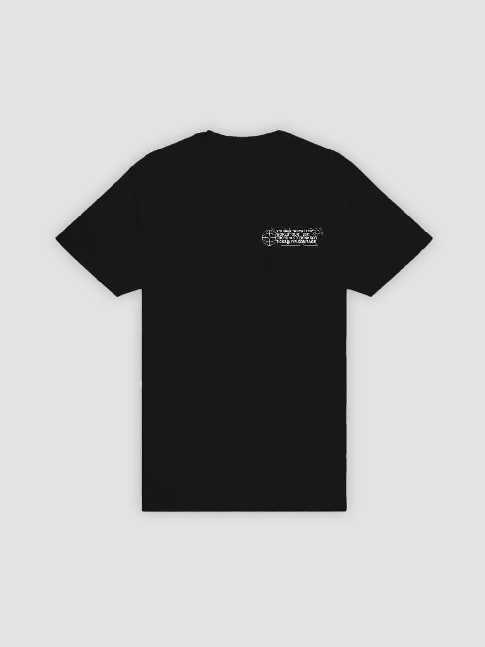 World Tour Tee - Black sold by Young & Reckless product image thumbnail 2
