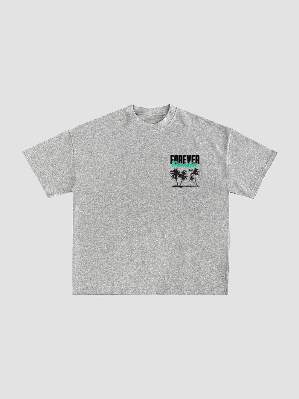 Forever Paradise Tee - Heather Grey sold by Young & Reckless product image thumbnail 2