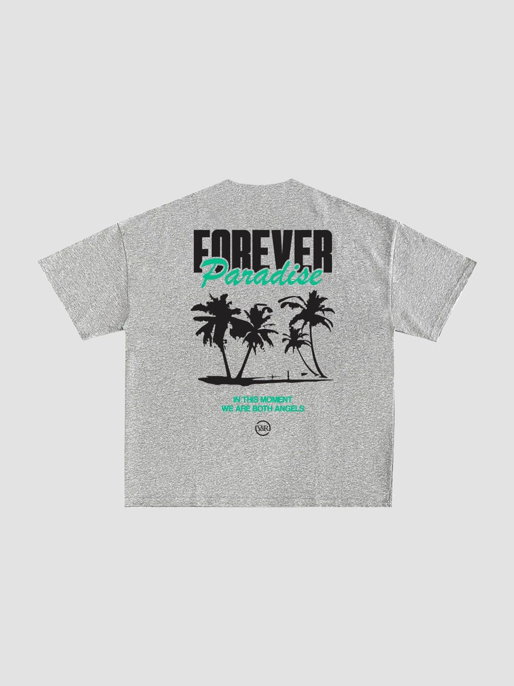 Forever Paradise Tee - Heather Grey sold by Young & Reckless