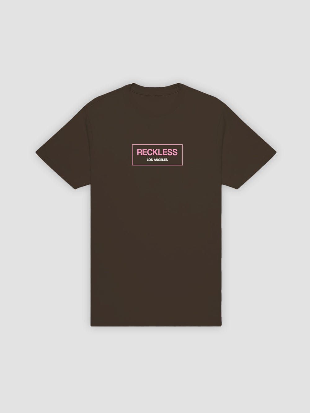 Wireframe Tee - Dark Chocolate sold by Young & Reckless product image thumbnail 2
