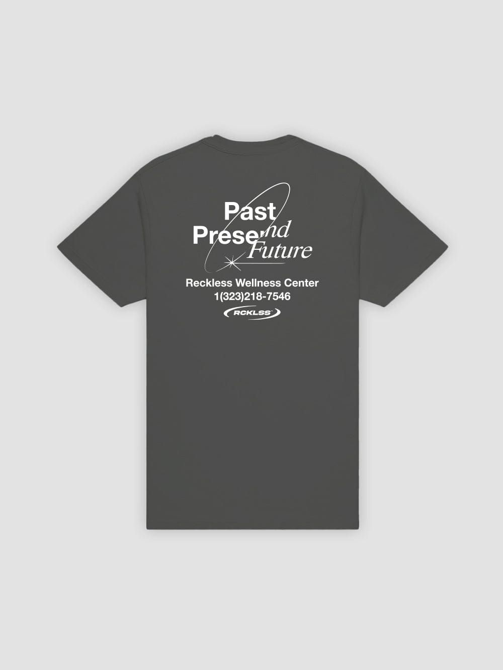 Wellness Tee - Charcoal sold by Young & Reckless