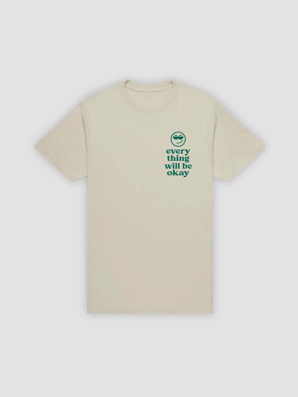 Everything Will Be Okay Tee - Natural sold by Young & Reckless product image thumbnail 2