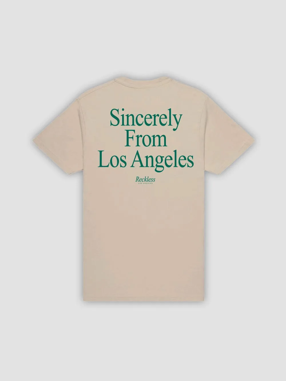 Sincerely Tee - Natural sold by Young & Reckless product image thumbnail 2