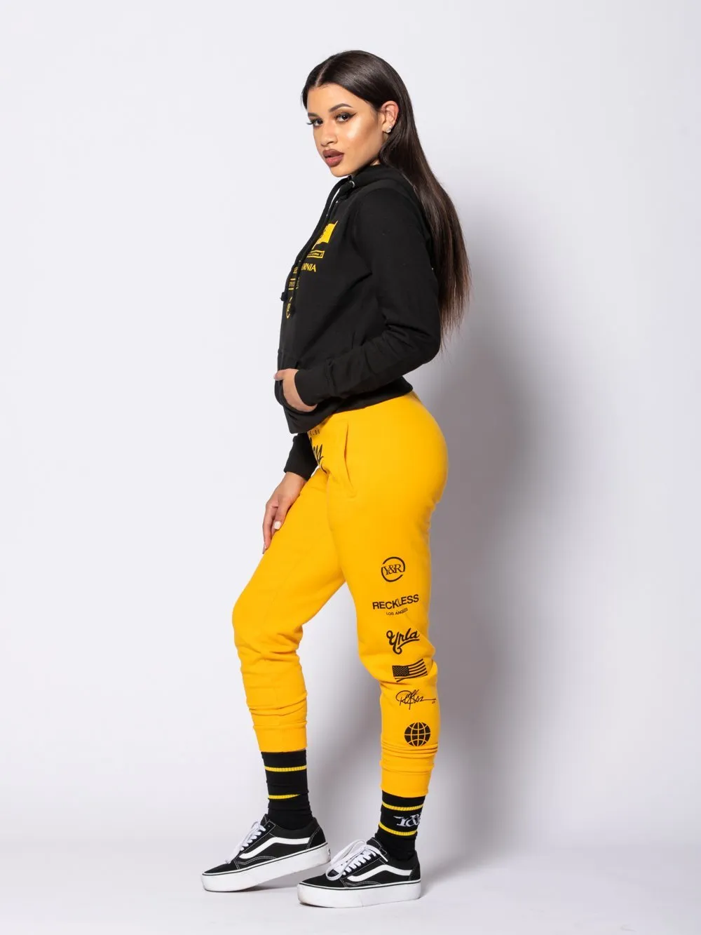 Quest Jr. Sweatpants - Gold sold by Young & Reckless product image thumbnail 3