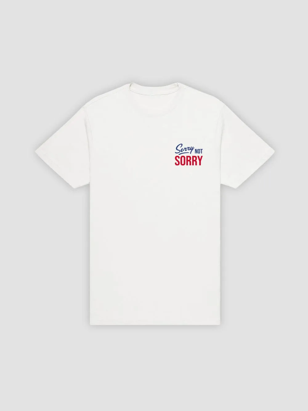 Not Sorry Tee - White sold by Young & Reckless product image thumbnail 2