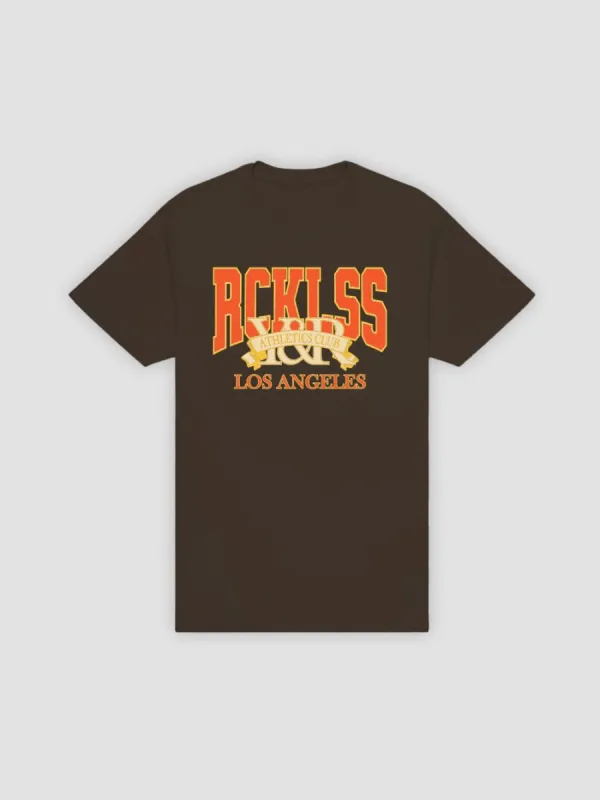 Banner Tee - Brown made by Young & Reckless
