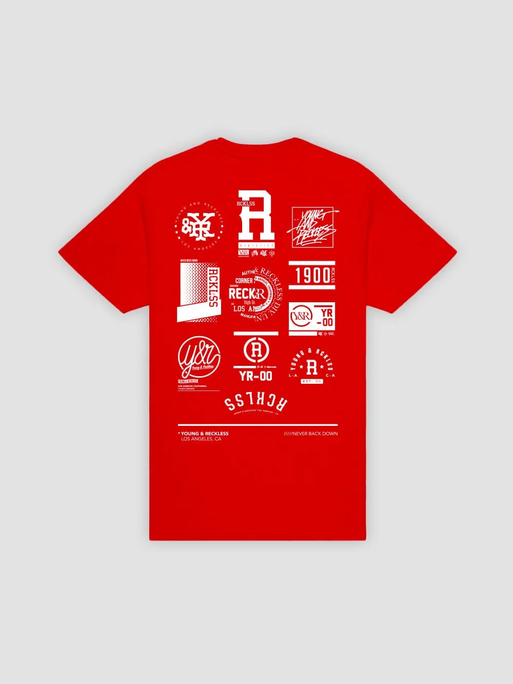 Franchise Tee - Red sold by Young & Reckless