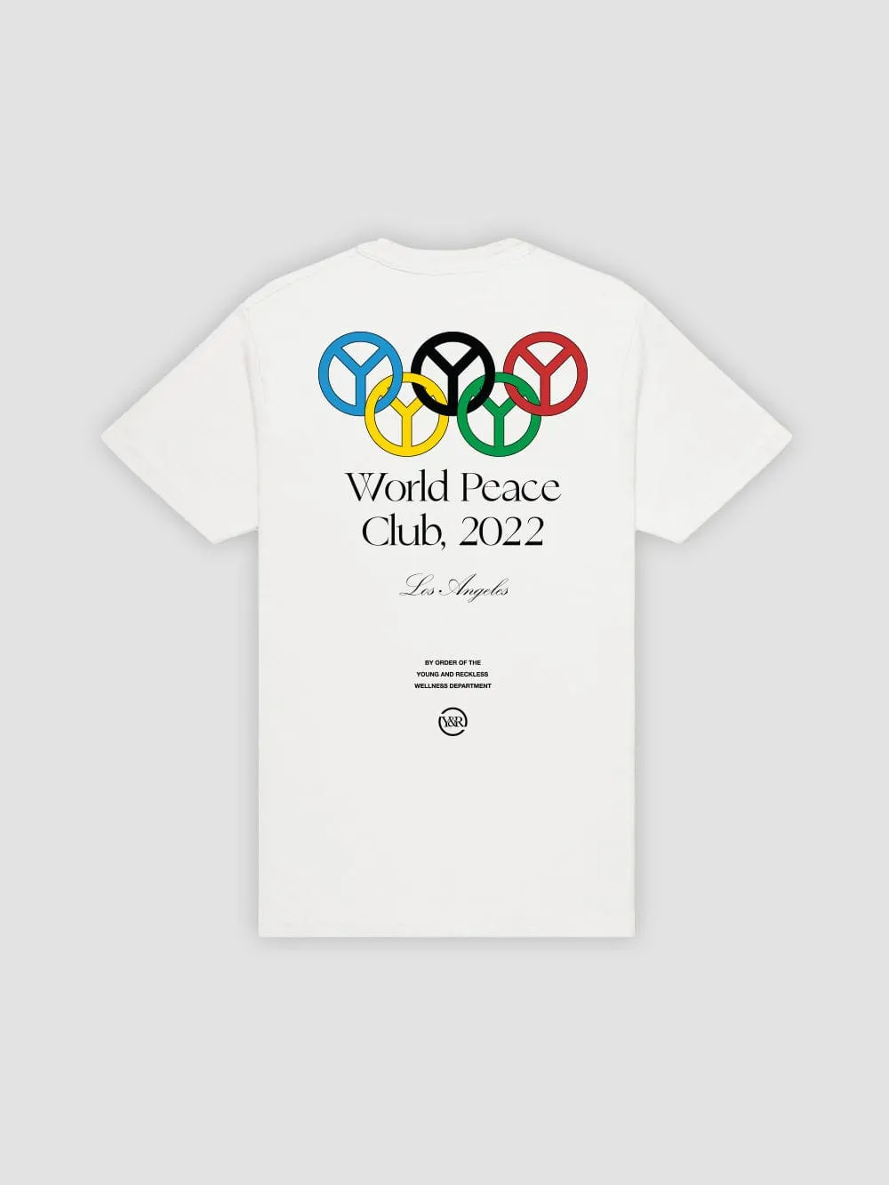 World Peace Tee - White sold by Young & Reckless