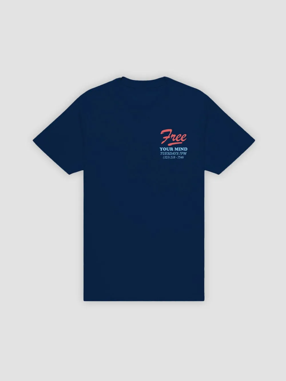 Free Your Mind Tee - Navy sold by Young & Reckless product image thumbnail 2