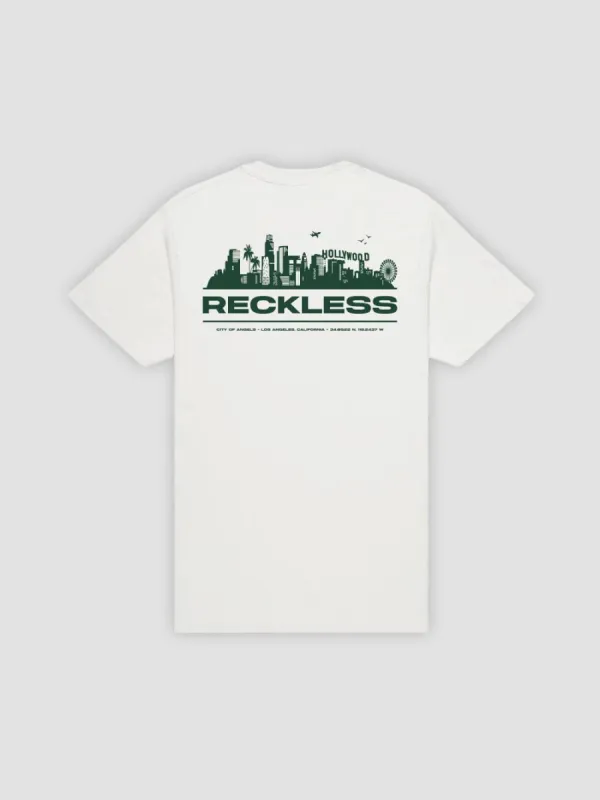 Horizon Tee - White sold by Young & Reckless