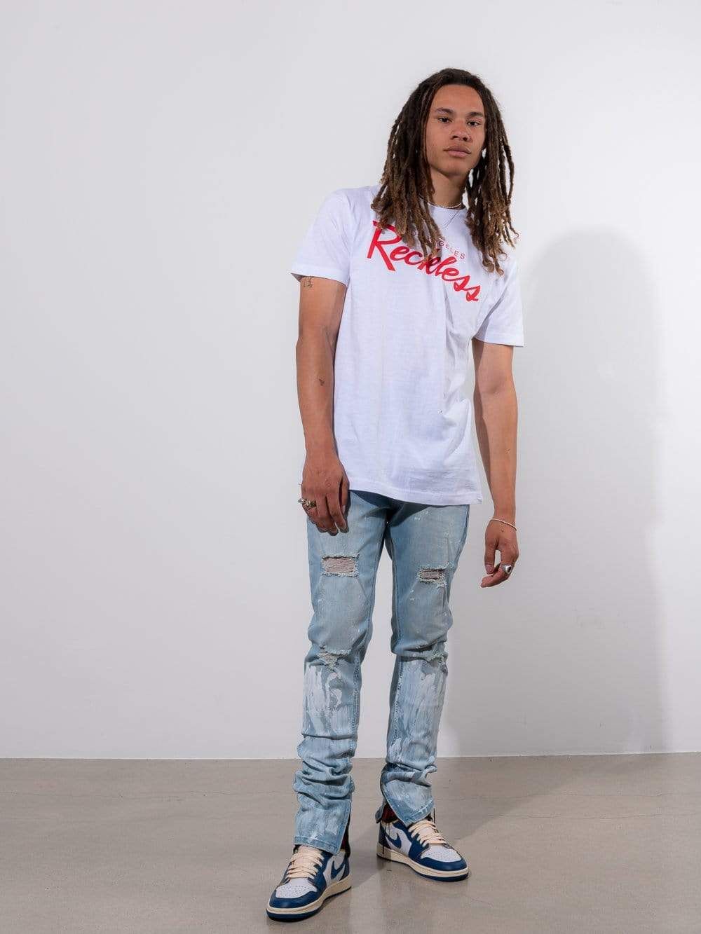 OG Reckless Tee - White/Red sold by Young & Reckless product image thumbnail 3