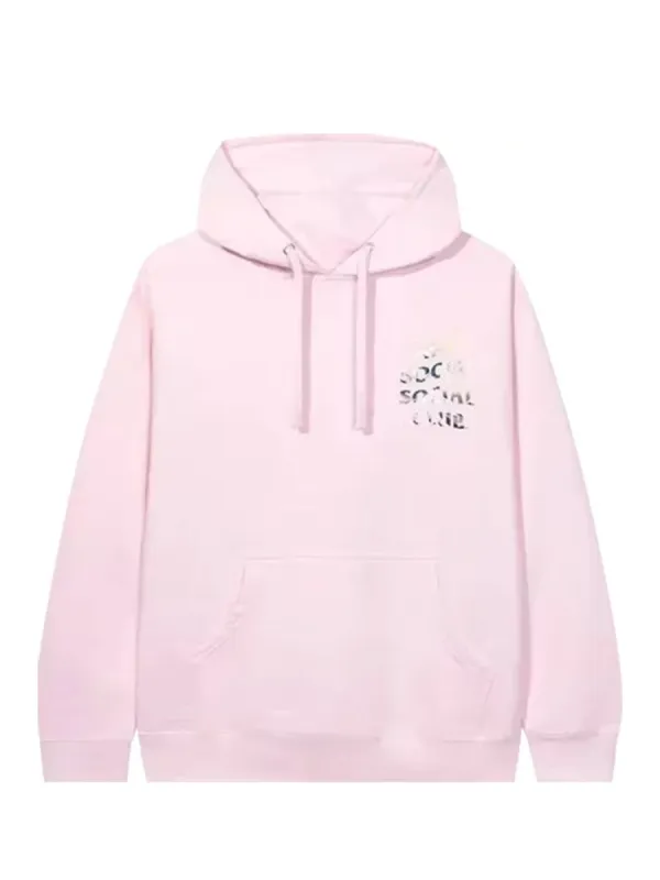 Anti Social Social Club Tonkotsu Hoodie - Pink sold by Young & Reckless