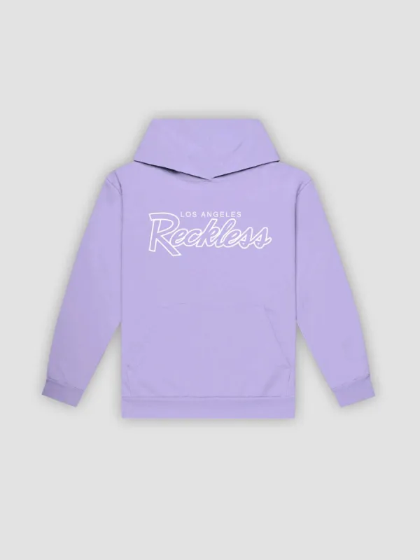 OG Reckless Outline Hoodie - Lavender sold by Young & Reckless