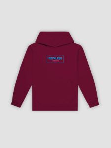 Wireframe Hoodie - Maroon sold by Young & Reckless