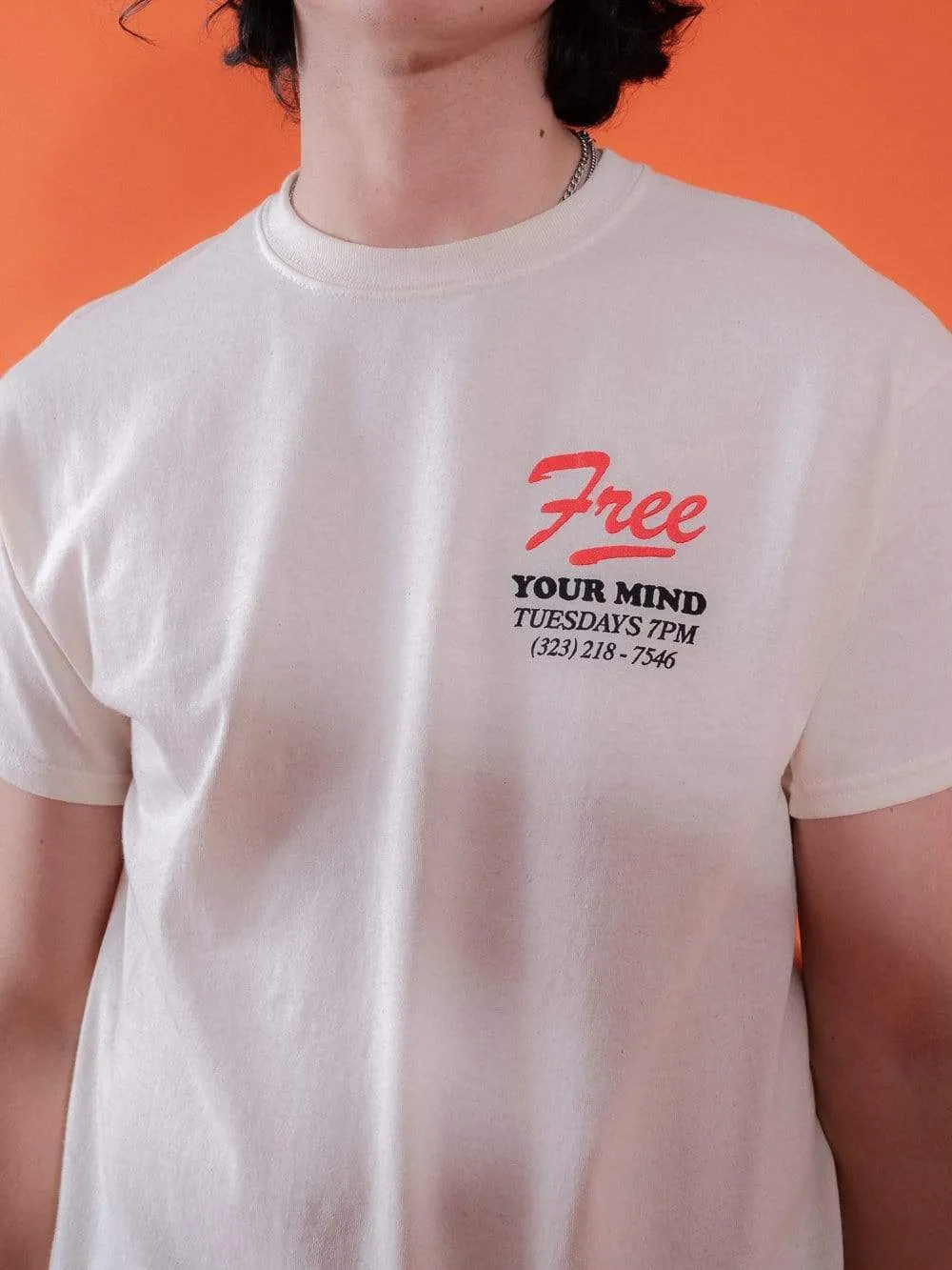 Free Your Mind Tee - Natural sold by Young & Reckless product image thumbnail 4