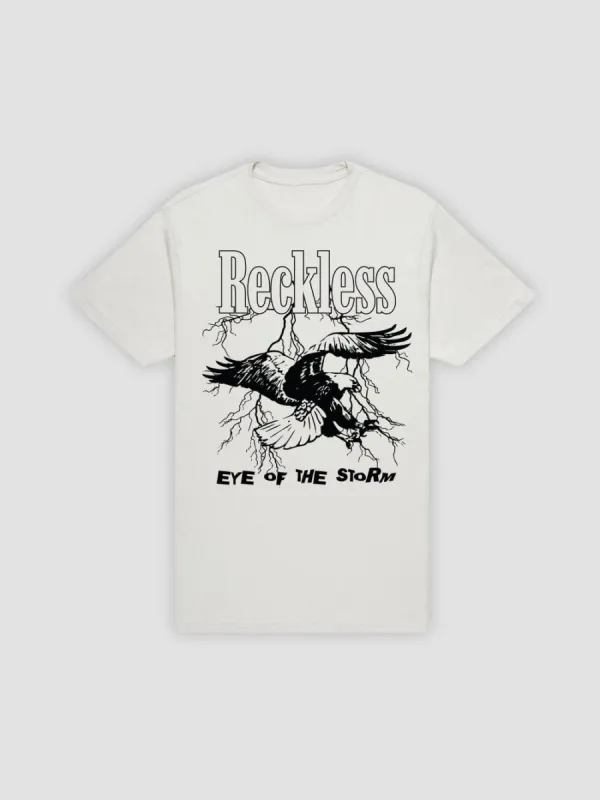 Eye Of The Storm Tee - Natural sold by Young & Reckless