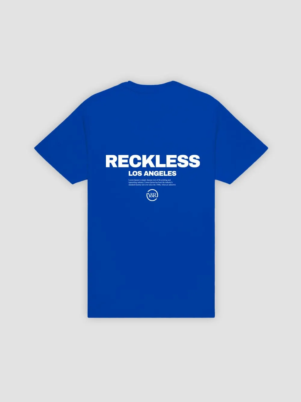 Standard Issue Tee - Royal Blue sold by Young & Reckless product image thumbnail 2