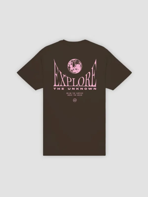 Explore Tee - Chocolate Brown sold by Young & Reckless