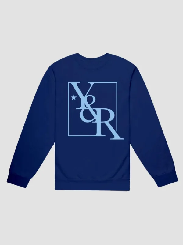 Super Star Crewneck - Navy sold by Young & Reckless