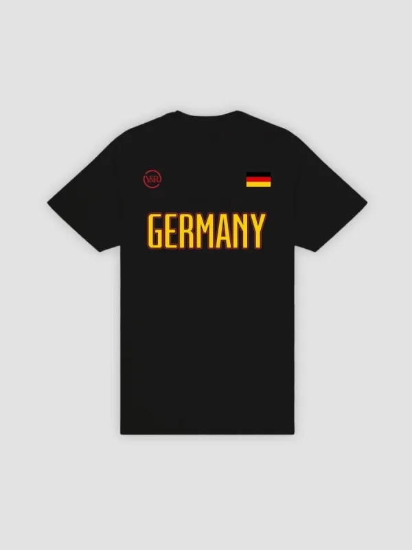 Team Germany Tee - Black sold by Young & Reckless